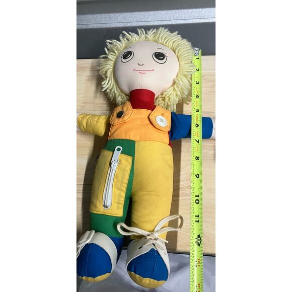 Childrens Factory Learn-to-Dress Doll, Blond Caucasian Boy International Friends - Picture 4 of 6